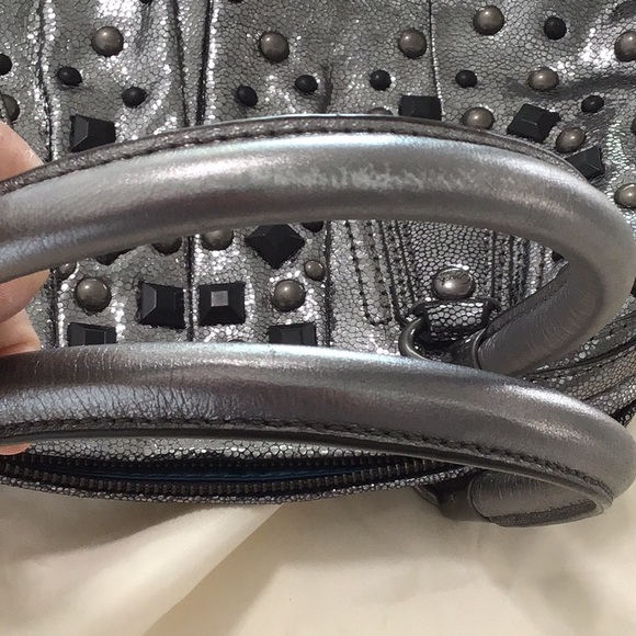 Coach Pewter Studded Bag - Picture 15 of 15